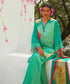 Aqua Sharara Set